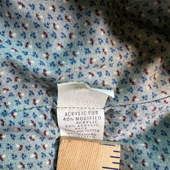 Women’s Vintage 70s Sundance Western Flux Fur Winter Vest - Picture 7 of 8